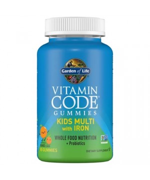 Vitamin Code Kids Multi Plus Iron - 90 Gummies